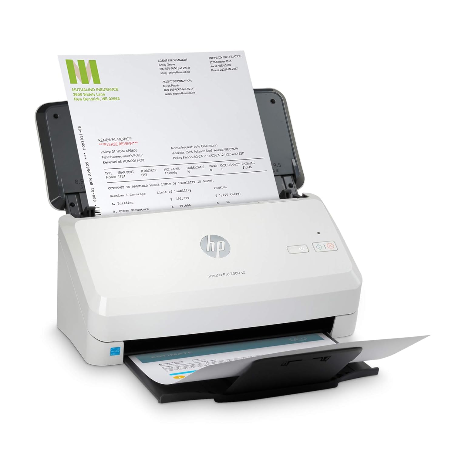 HP ScanJet Pro 2000 S2 Document Scanner | Fast 2-Sided Scanning for Home and Office - | Buy Online at Shwetha Computers