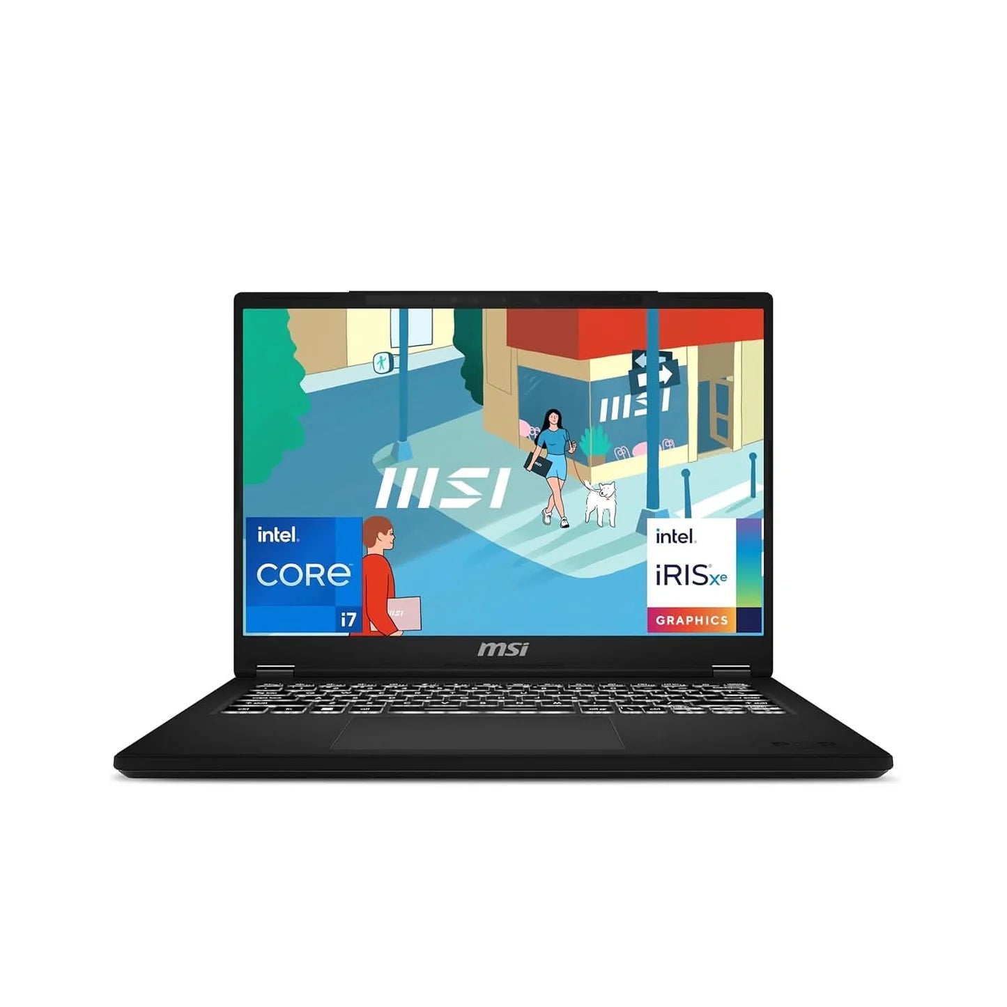 MSI Modern 14 Gaming Laptop Intel Core i5 13420H processor, Iris Xe Graphics, 8GBx2GB, 512GB SSD, 14" FHD, 14 H D13MG-073IN - | Buy Online at Shwetha Computers