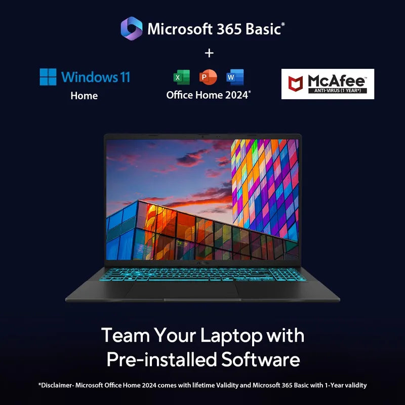 ASUS Gaming V16, Intel® Core™ 5 Processor 210H, 6GB GDDR6 NVIDIA® GeForce RTX™ 4050 Laptop GPU, 16GB, 512GB M.2 NVMe™ PCIe® 4.0 SSD, 16.0", WUXGA, V3607VU-RP550WS - | Buy Online at Shwetha Computers