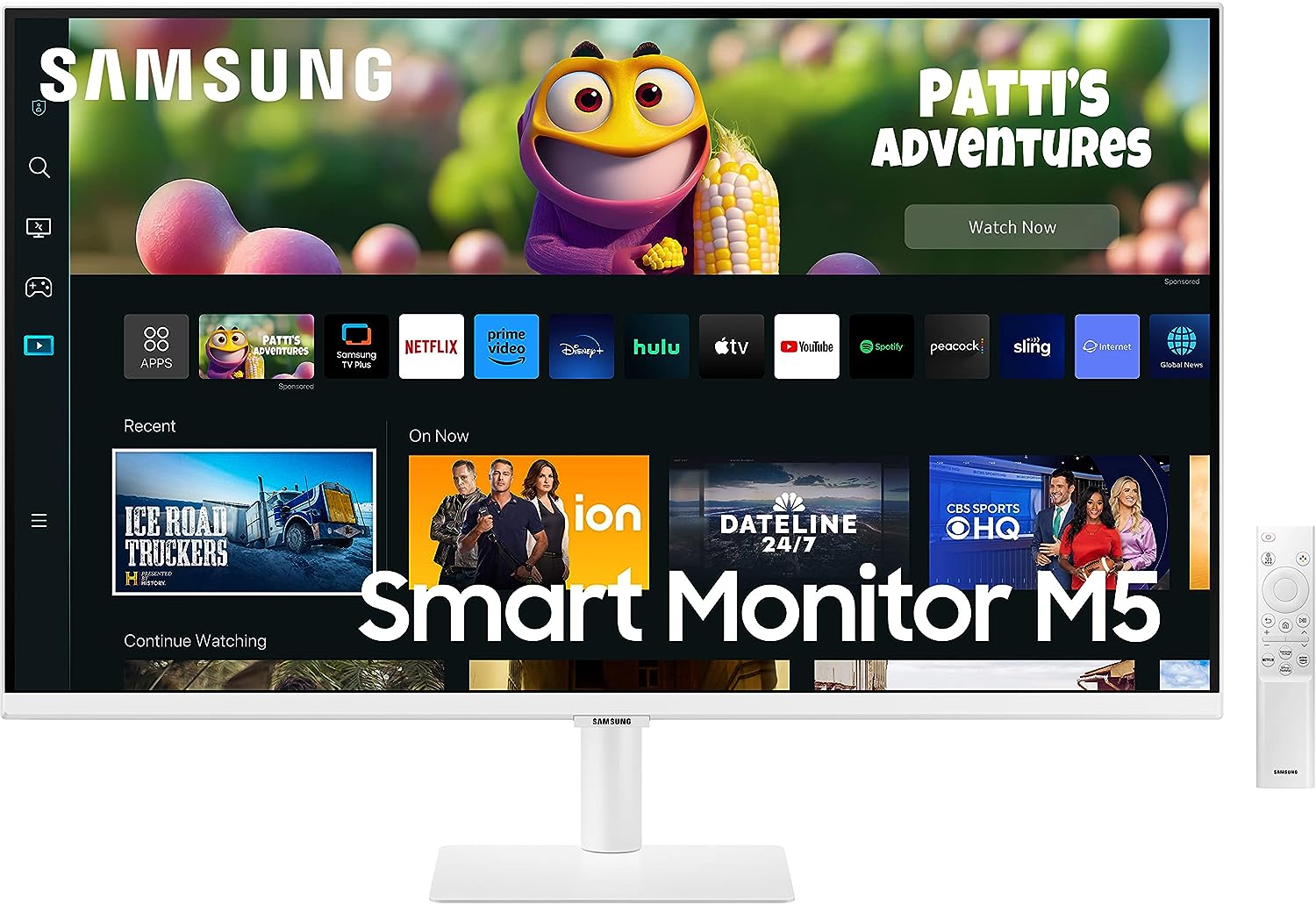 Samsung 32" Smart Monitor with 1 Billion Color & HDR10