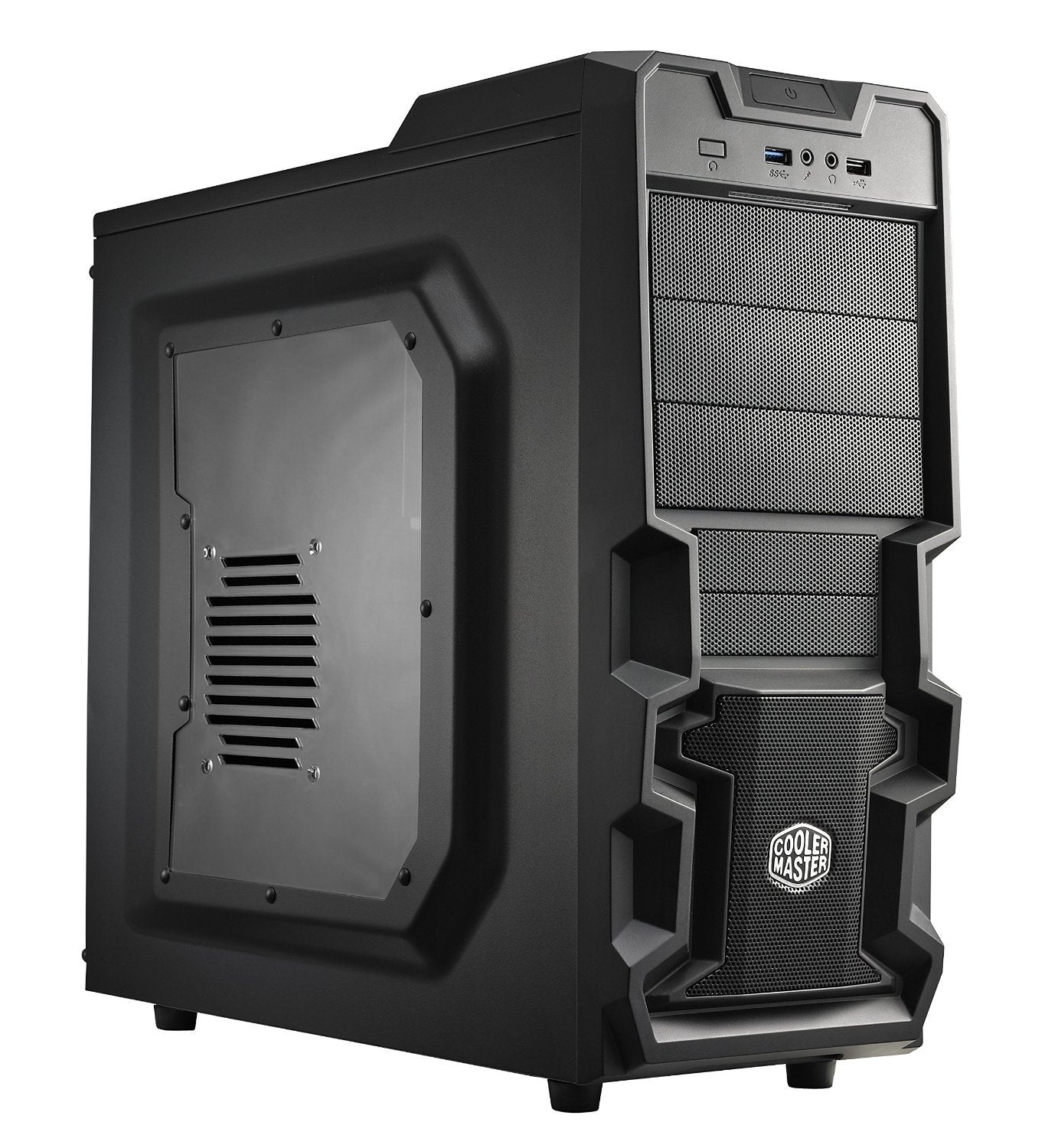 Cooler Master K380 Midnight Black Steel Mesh Cabinet