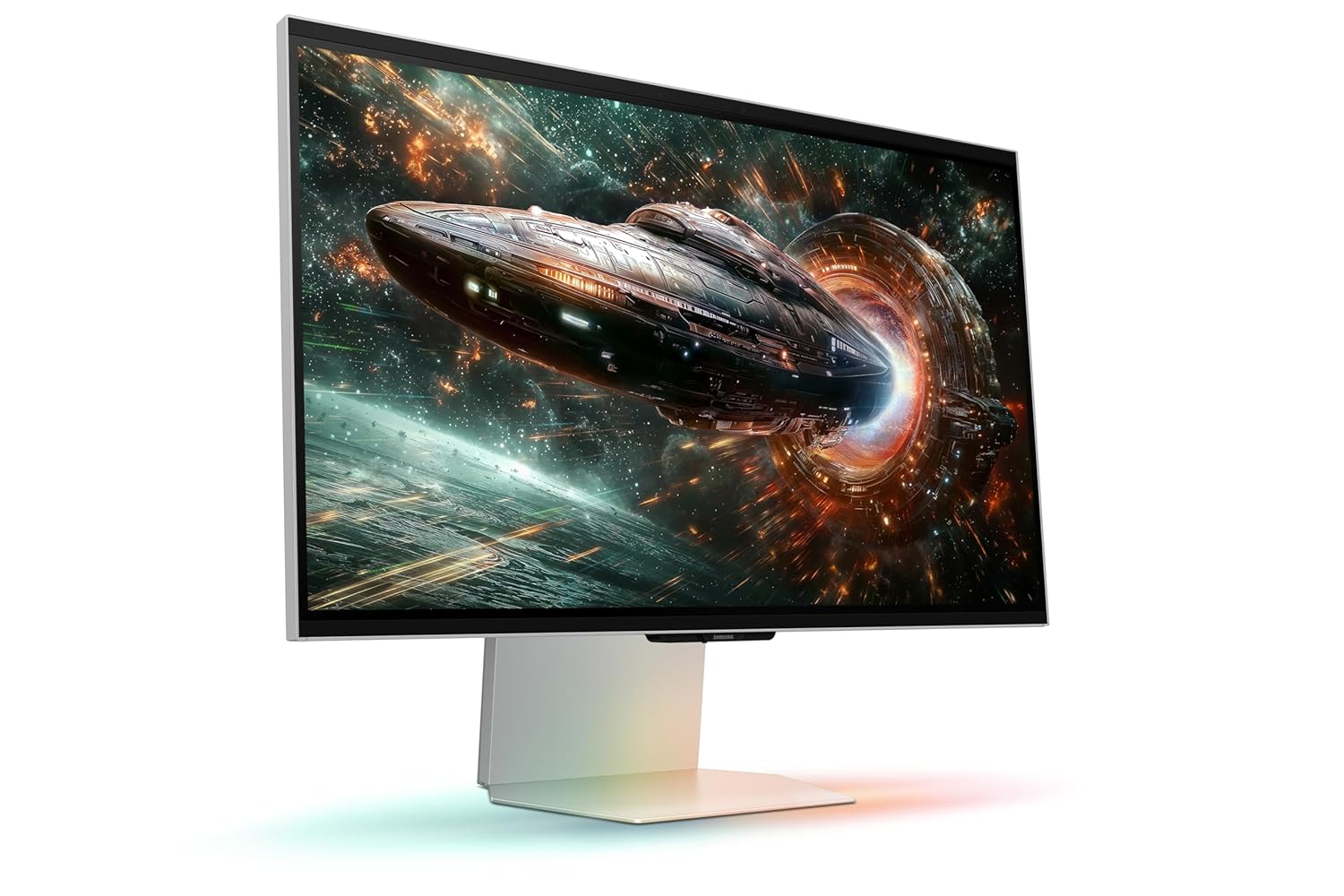 Samsung LS27FG900XWXXL 27" 4K IPS/HDR10+/165Hz/Mercury Silver Flat Gaming Monitor - | Buy Online at Shwetha Computers