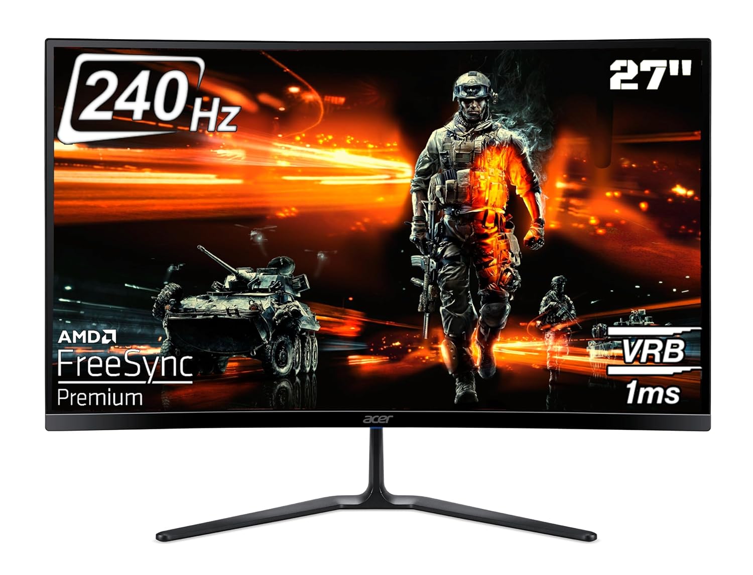 Acer ED270 X2 27" FHD Gaming LCD Monitor AMD/HDMI/Black