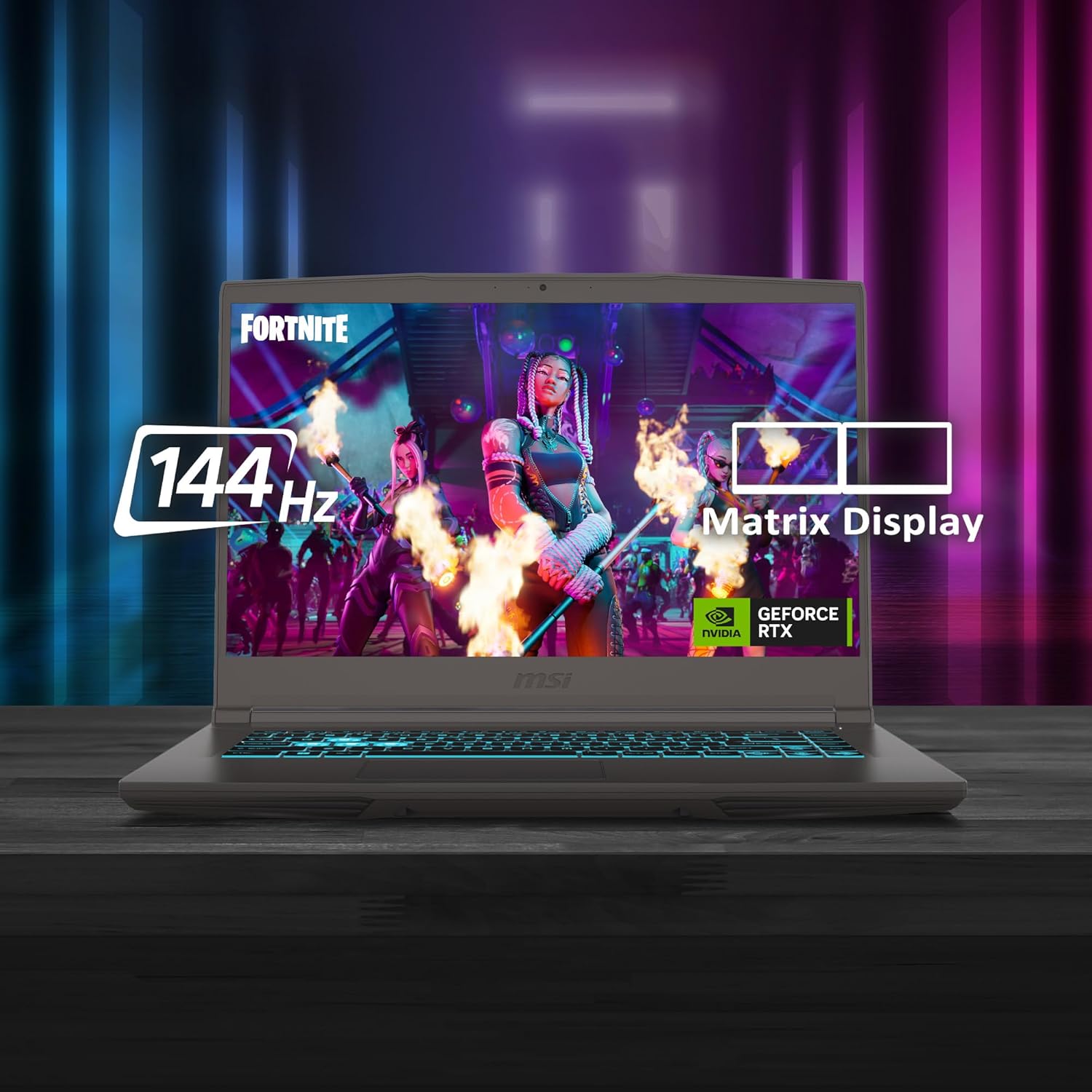 MSI Thin 15, Intel 13th Gen. i7-13620H Processor, RTX 3050, 16GB, 512GB, 15.6
