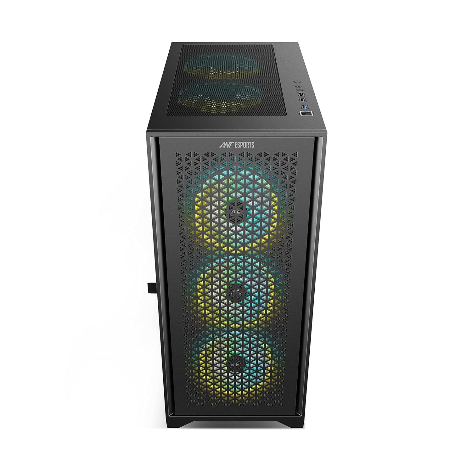 Ant Esports ICE-4000 RGB Black Gaming Cabinet