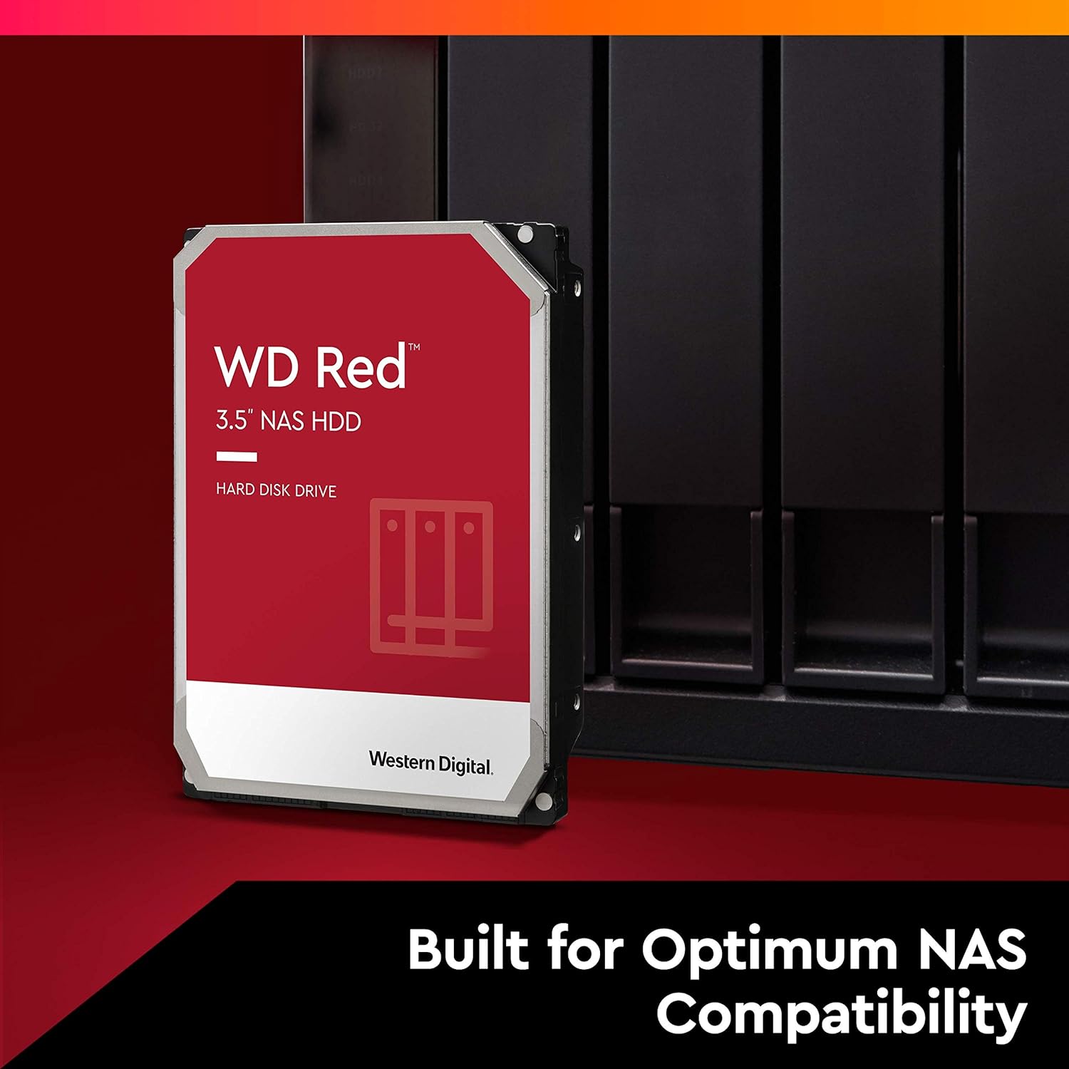 WD Red 4TB NAS Internal Hard Drive - 5400 RPM, SATA 6Gb/s, SMR