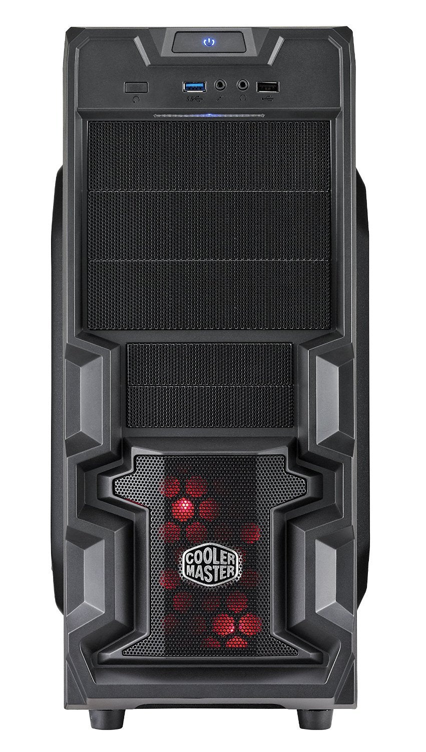 Cooler Master K380 Midnight Black Steel Mesh Cabinet