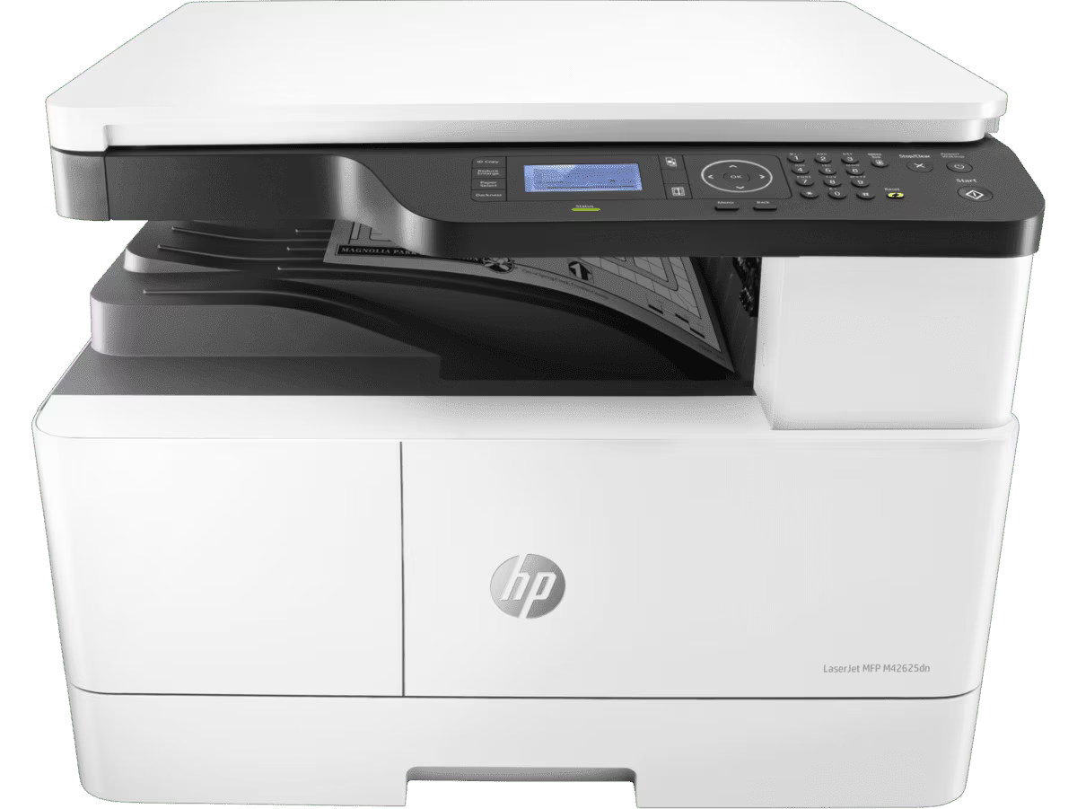 HP LaserJet M42625DN MFP ADF Printer | Print, Copy, Scan and Duplex for Home and Office - | Buy Online at Shwetha Computers