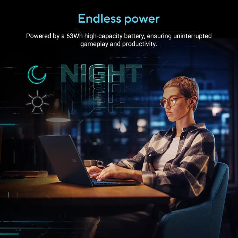 ASUS Gaming V16, Intel® Core™ 5 Processor 210H, 6GB GDDR6 NVIDIA® GeForce RTX™ 4050 Laptop GPU, 16GB, 512GB M.2 NVMe™ PCIe® 4.0 SSD, 16.0", WUXGA, V3607VU-RP550WS - | Buy Online at Shwetha Computers