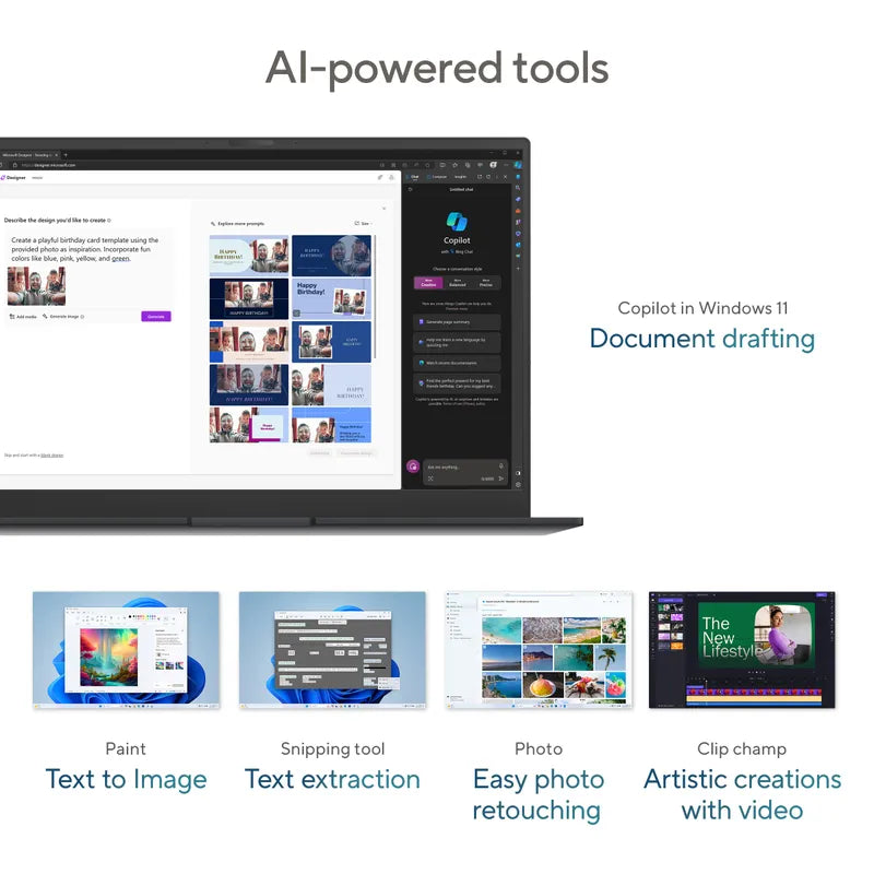 ASUS Vivobook 16, Intel Core Ultra 5 Processor, Intel Graphics, 16GB, 512GB M.2 NVMe PCIe 4.0 SSD,16.0