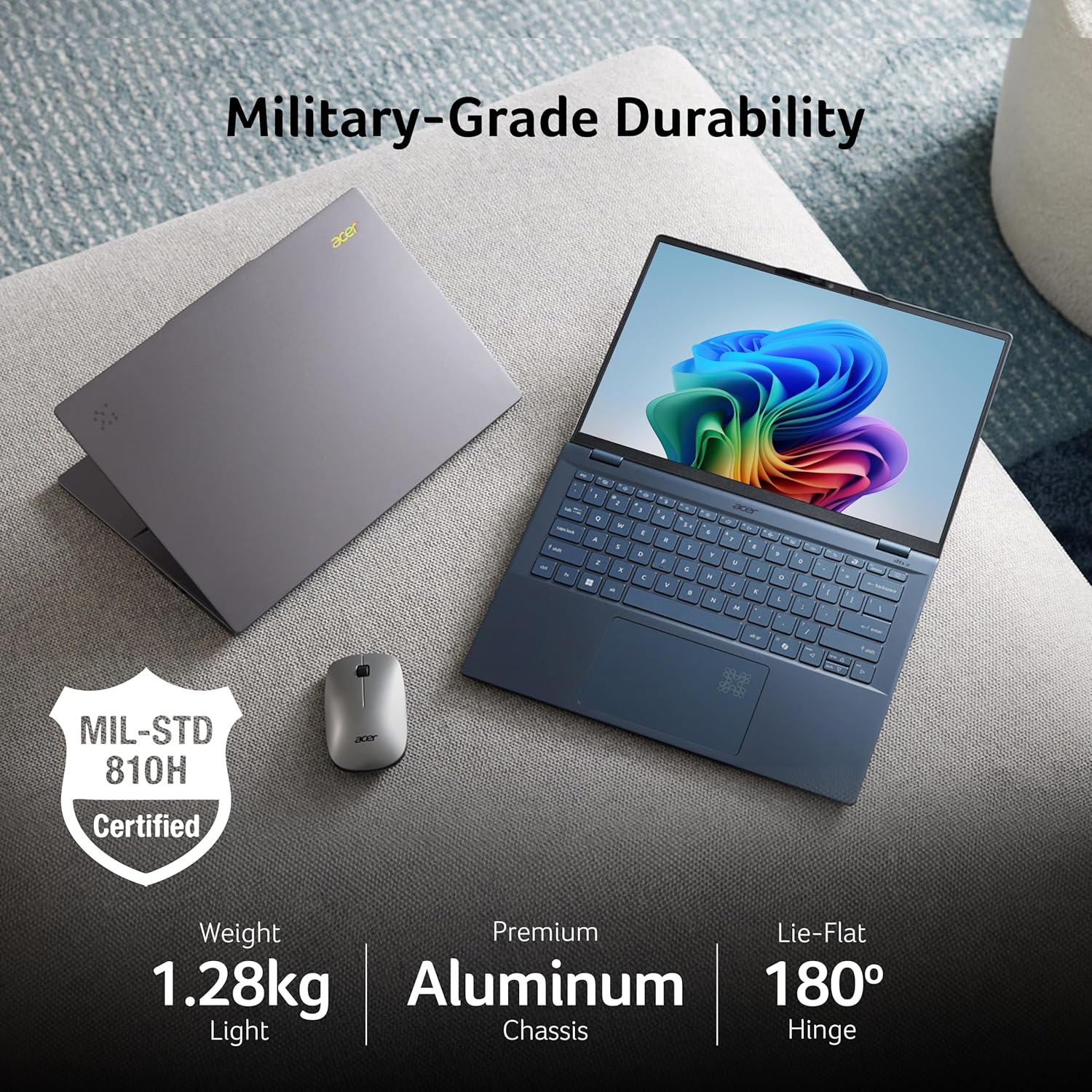 Acer Swift 14 AI (SF14-51) Gaming Laptop Intel Core Ultra 5 processor 226V, Intel Arc graphics, 16 GB, 512GB SSD, 14" WUXGA, NX.J2HSI.002 - | Buy Online at Shwetha Computers