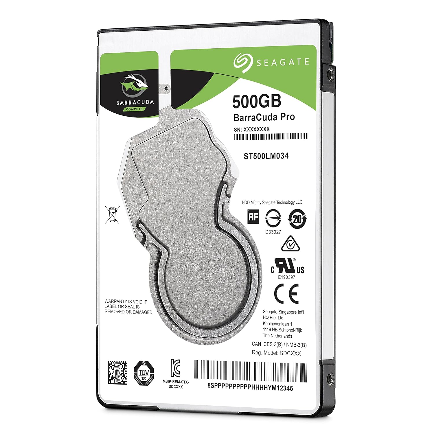 Seagate BarraCuda Pro 500GB 7200 RPM HDD ST500LM034