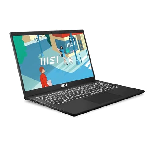 MSI Modern 15 Gaming Laptop Intel Core i3-1215U processor, Iris Xe Graphics, 16GB, 512GB SSD, 15.6" FHD, 15 B12MO-1049IN - | Buy Online at Shwetha Computers