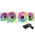 GAMDIAS AELOUS M2-1240R WHITE 4 Case Fan Kit