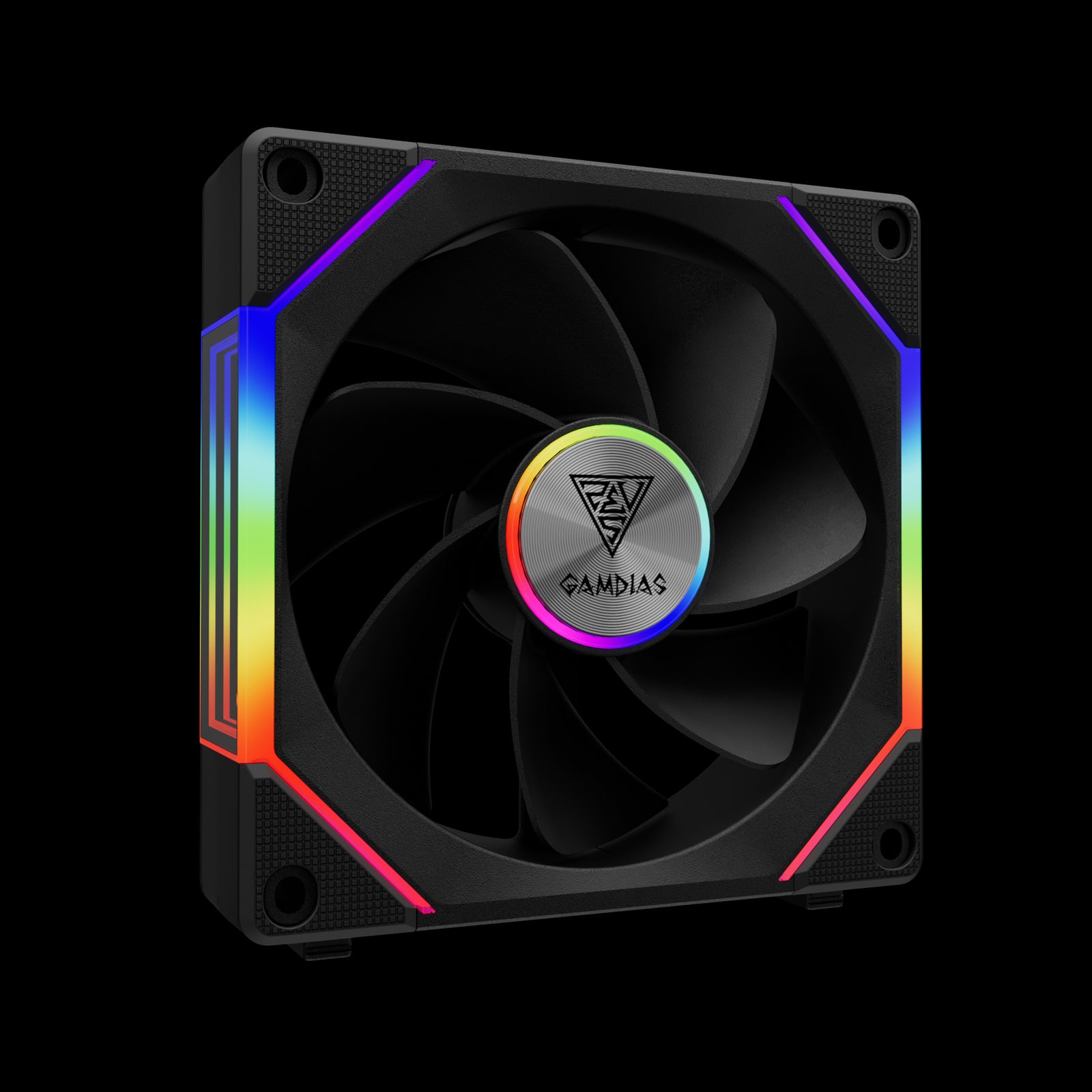 GAMDIAS AEOLUS P2-1203 Auto RGB Cabinet Fan