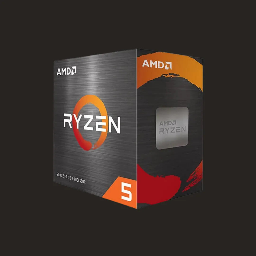 AMD Ryzen 5 5500 Processor - 6 Cores, 12 Threads, Base Clock 3.6GHz, Max Boost Clock 4.2GHz, AM4 Socket, 7nm FinFET Technology, 65W TDP