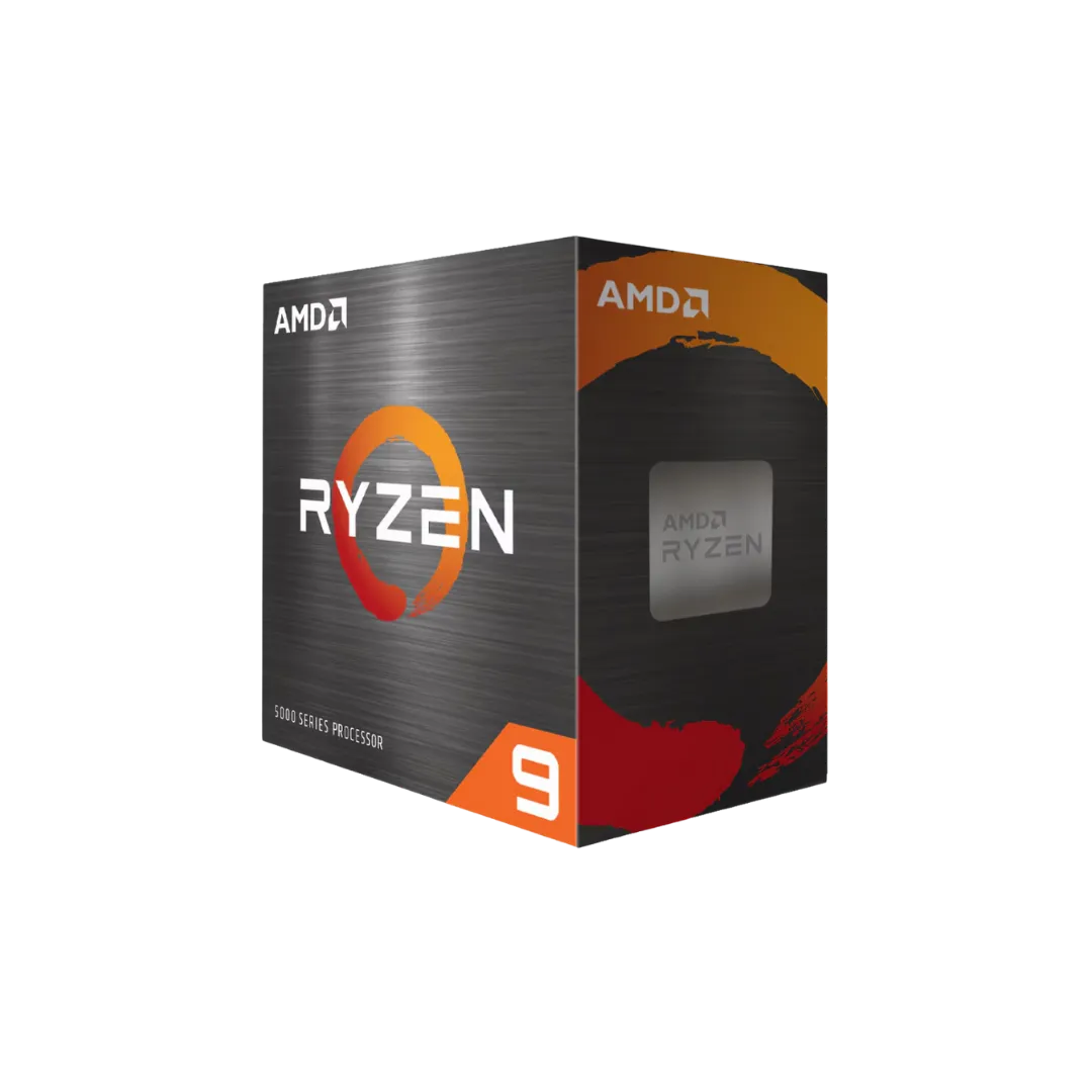 AMD Ryzen 9 5900X Processor with 12 Cores and 24 Threads, Up to 4.8GHz Max Boost Clock, 105W TDP, and AM4 CPU Socket