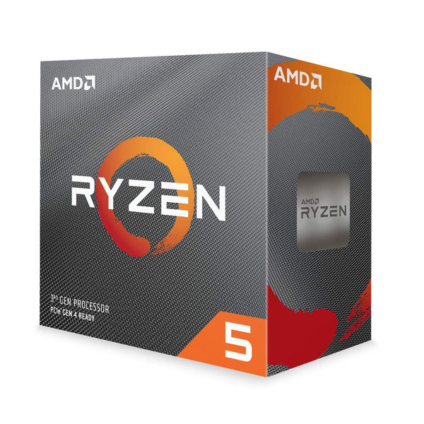 AMD Ryzen 5 3600 6-Core Desktop Processor with 4.2 GHz Turbo Boost Frequency and 32 MB L3 Cache, Socket AM4, 7nm Fabrication Process, 65W TDP - Compatible with DDR4-3200 Memory, PCI Express 4.0 - No Integrated GPU