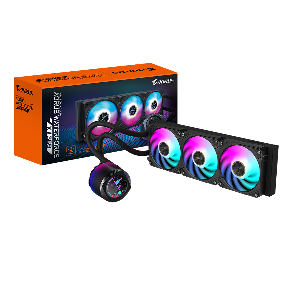 GIGABYTE AORUS WATERFORCE X II 360 | CPU COOLER