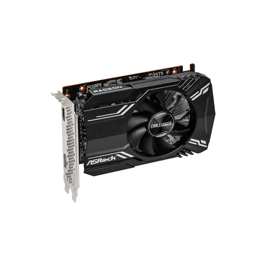 ASRock RX 6400 Challenger Graphics Card - 4GB GDDR6, High Performance