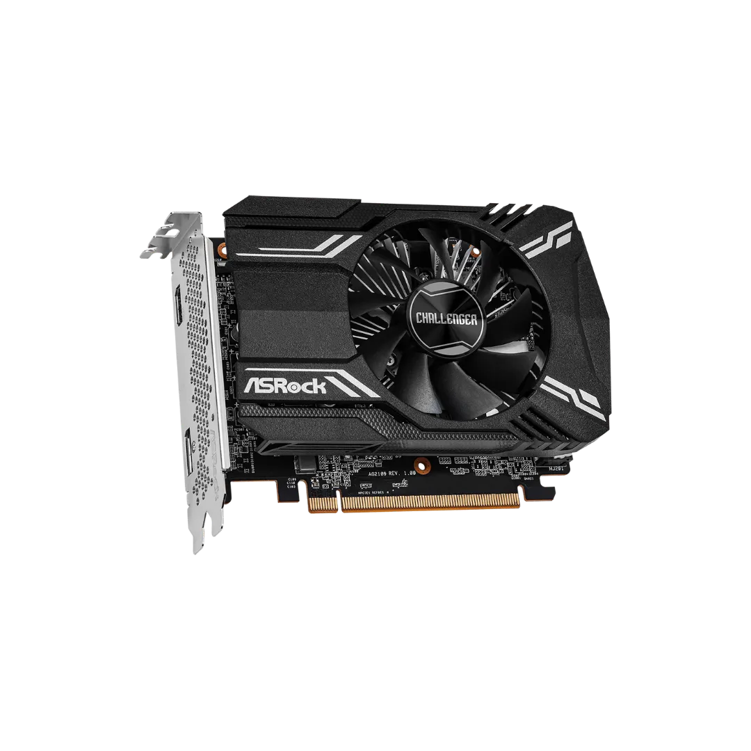 ASRock RX 6400 Challenger Graphics Card - 4GB GDDR6, High Performance