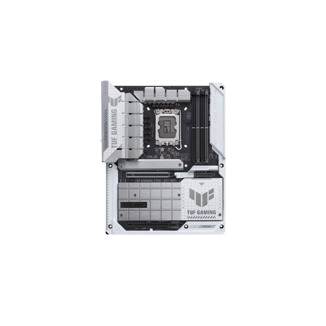 ASUS TUF GAMING Z790 BTF WIFI Motherboard - DDR5, PCIe 5.0, 2.5Gb LAN, White