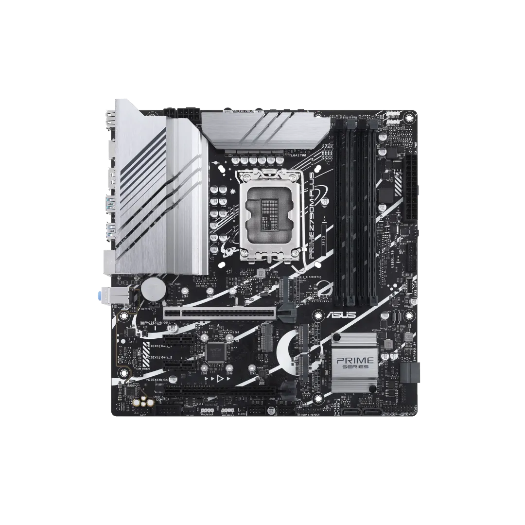 ASUS Z790 M PLUS PRIME Motherboard - DDR5, PCIe 5.0, Intel 13th Gen Ready