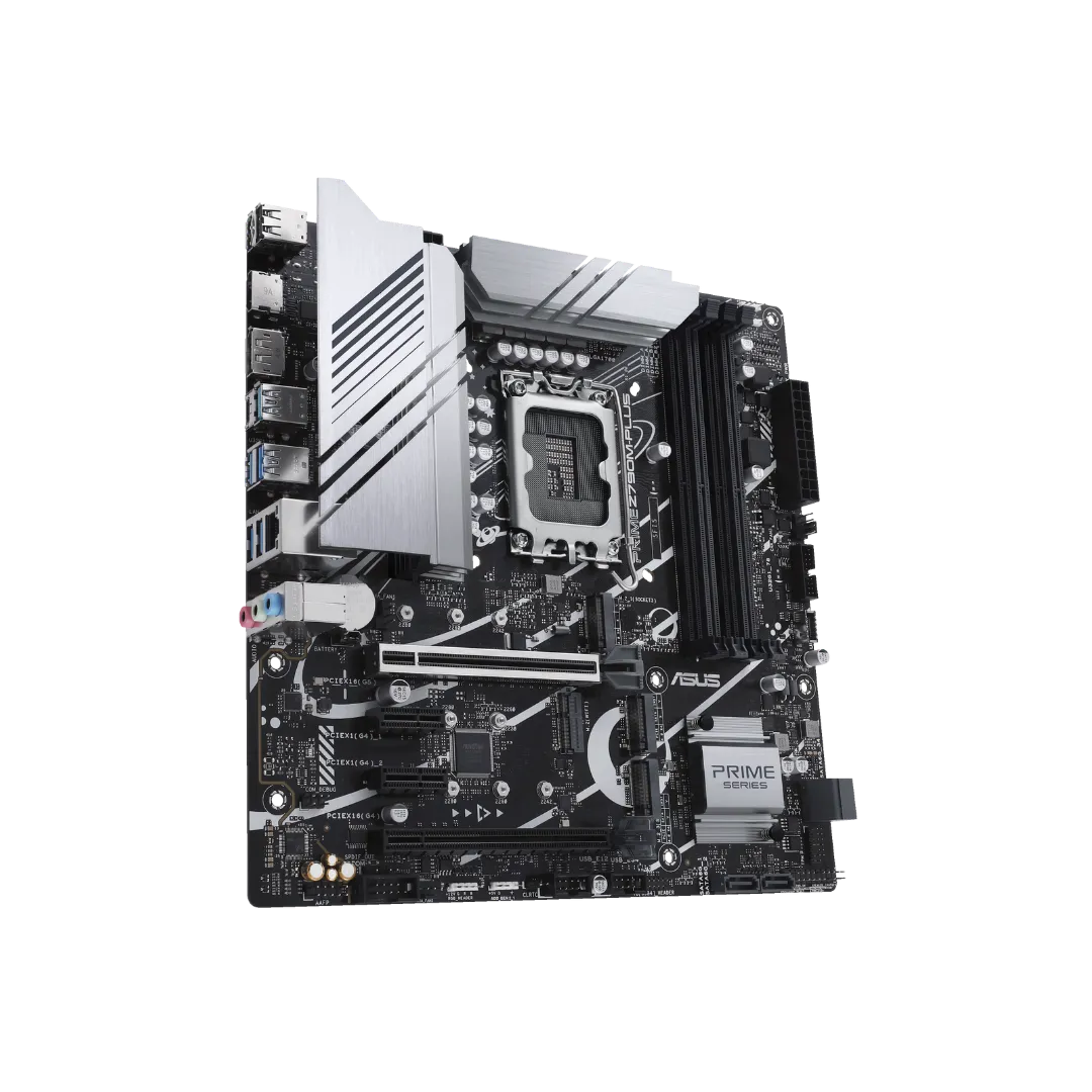 ASUS Z790 M PLUS PRIME Motherboard - DDR5, PCIe 5.0, Intel 13th Gen Ready