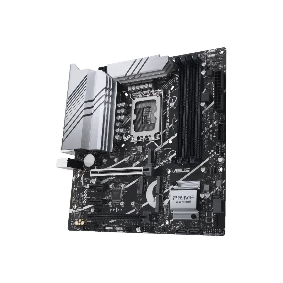 ASUS Z790 M PLUS PRIME Motherboard - DDR5, PCIe 5.0, Intel 13th Gen Ready