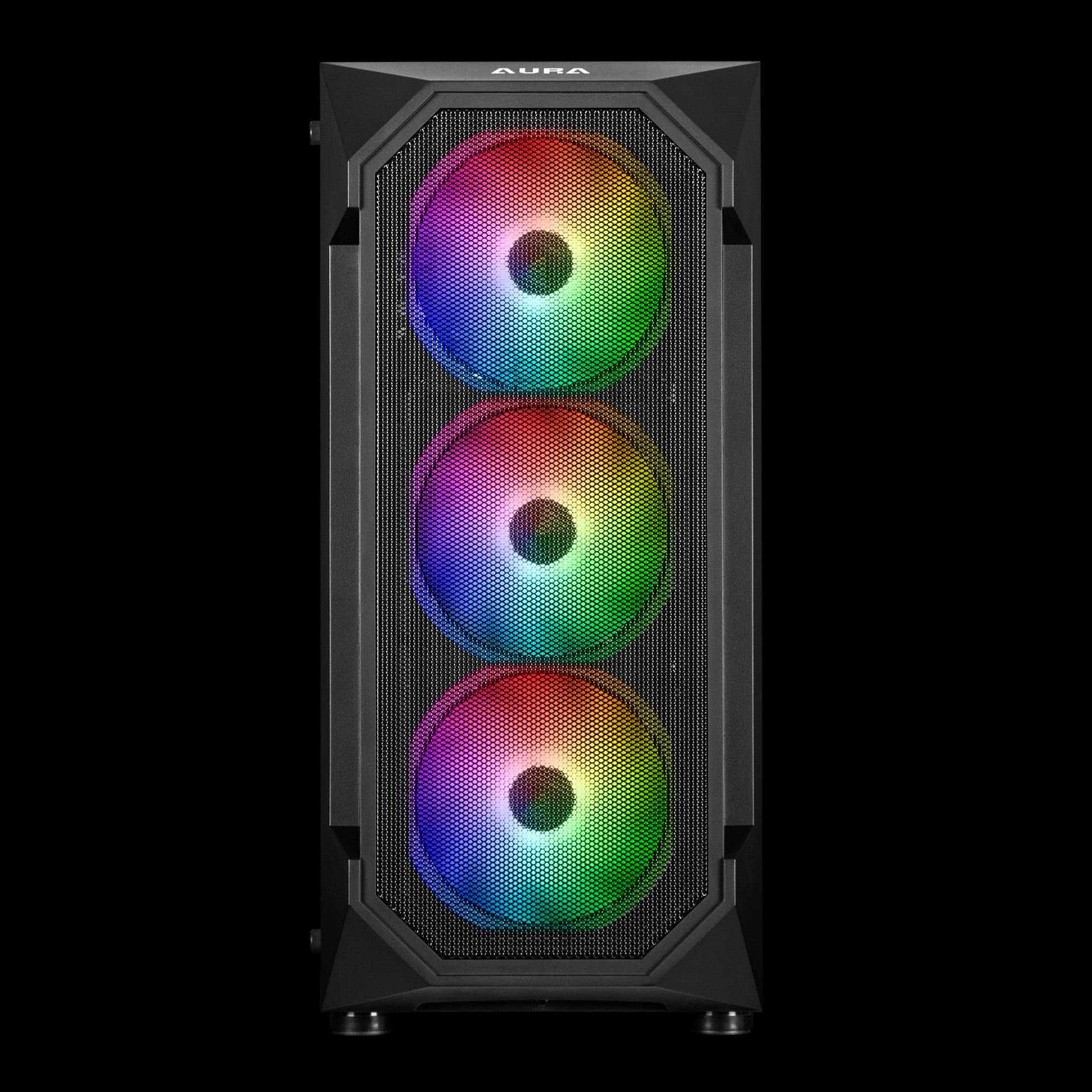 GAMDIAS AURA GC1 Elite V2 White Mesh ARGB Mid Tower Gaming Case