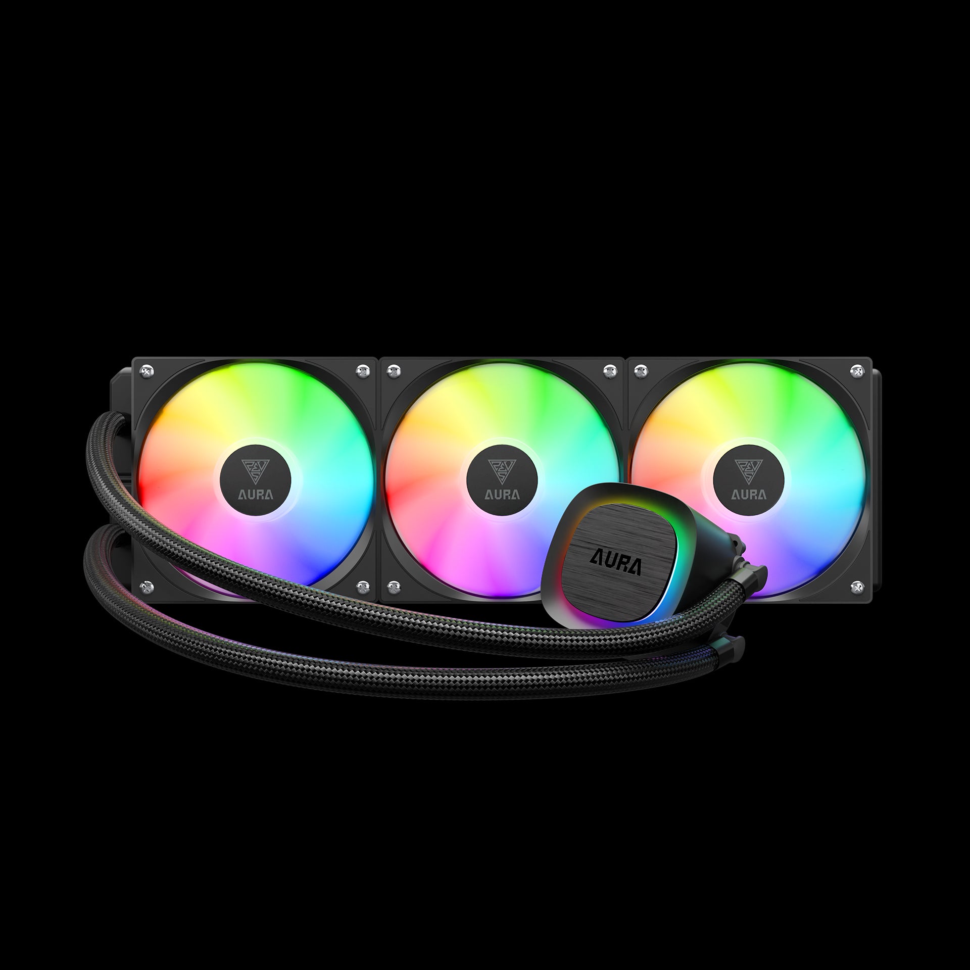 GAMDIAS AURA GL360 V2-360mm ARGB AIO Cooler with Universal Socket Support