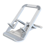 PORTRONICS Modesk 100 Desktop Mobile & Tablet Holder | Durable | Anti-Slip | Multiple Angles | Enhanced Compatibility