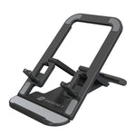 PORTRONICS Modesk 100 Desktop Mobile & Tablet Holder | Durable | Anti-Slip | Multiple Angles | Enhanced Compatibility