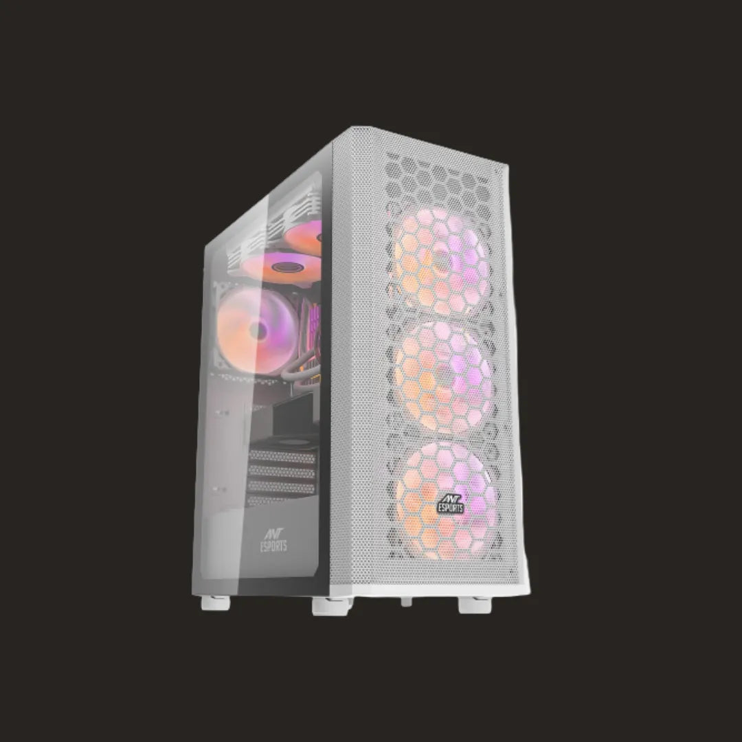 Ant Esports 250 Air ARGB (ATX) Mid Tower Cabinet (White)
