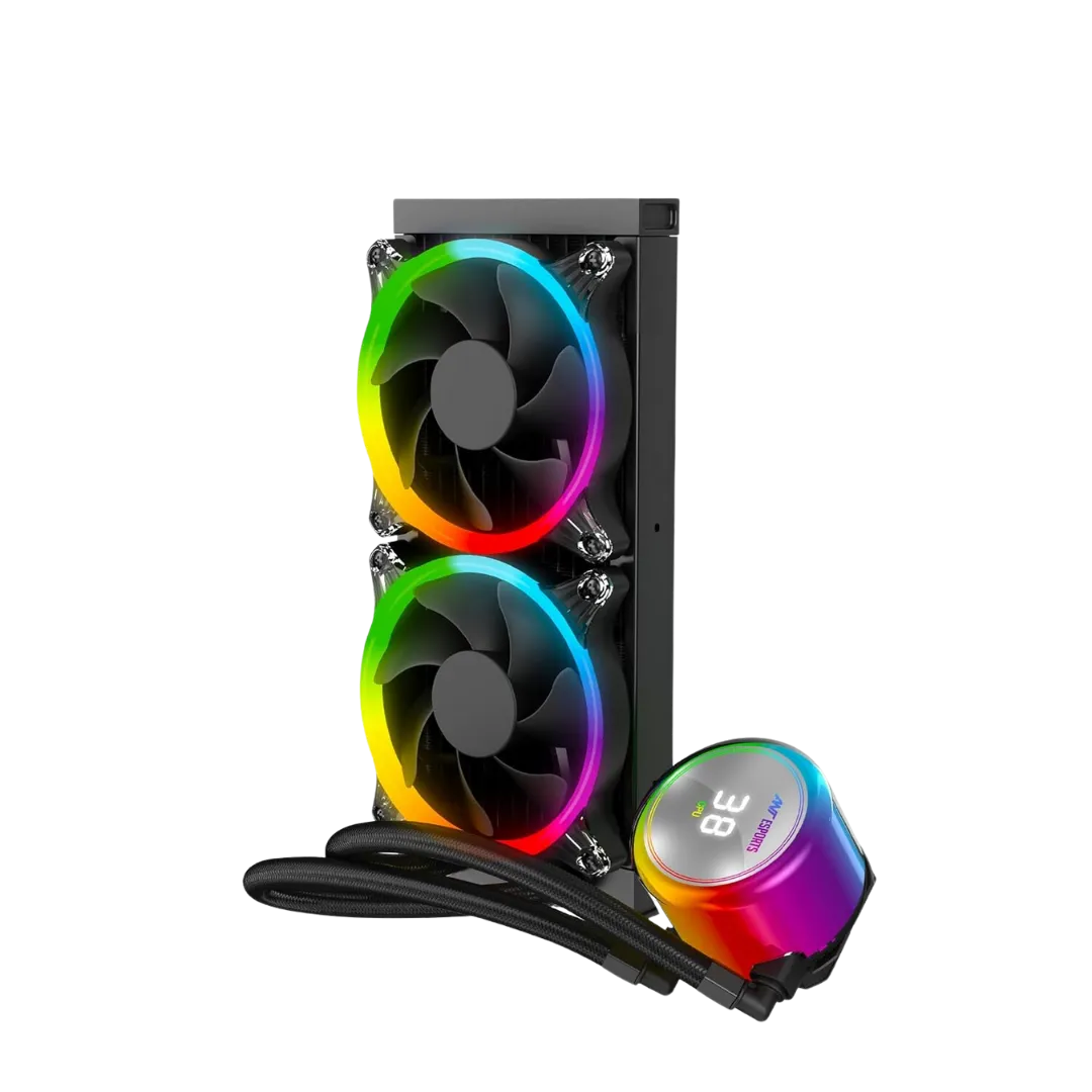 Ant Esports ICE CHROMA 240 - Efficient Liquid Cooler with Customizable ARGB Lighting