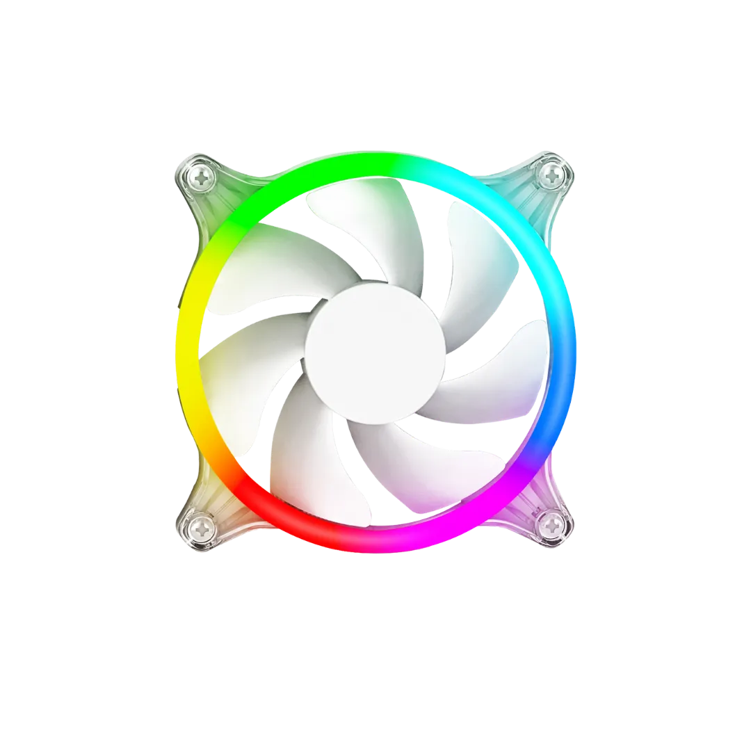 Ant Esports ICE CHROMA 360 White - Ultimate Cooling Performance with Sleek White Design