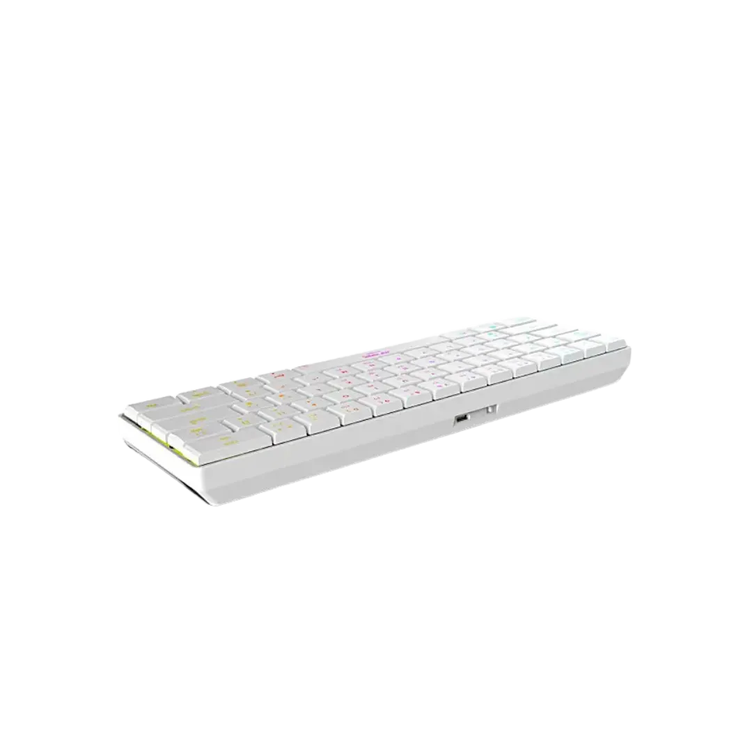 Ant Esports Mini Wireless Membrane Gaming Keyboard - White