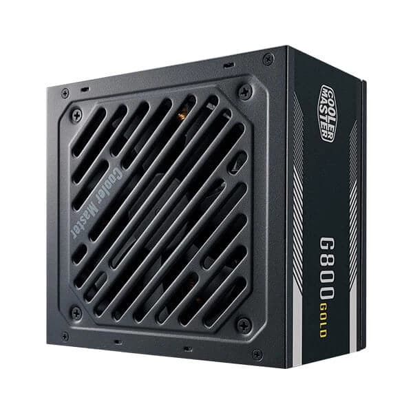 Cooler Master 800W Gold Power Supply - Active PFC, 80 PLUS Gold, 6 SATA Connectors, 5 Year Warranty