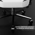 CYBEART Arctic White Gaming Office Chair 4D Armrest Inbuilt Lumbar Support Supreme PU Leather, Ergonomic, Recline & Tilt