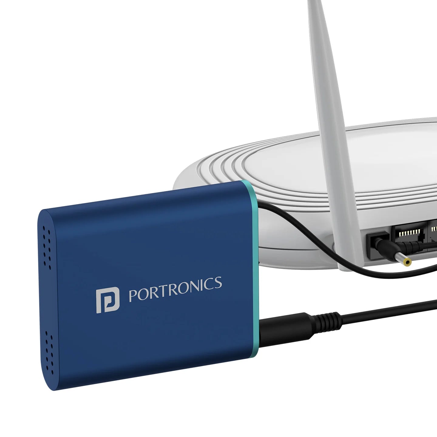 PORTRONICS Power Plus Powerbank Upto 4 Hours | 2000 mAh Capacity | Smart Battery Backup | Wide compatibility