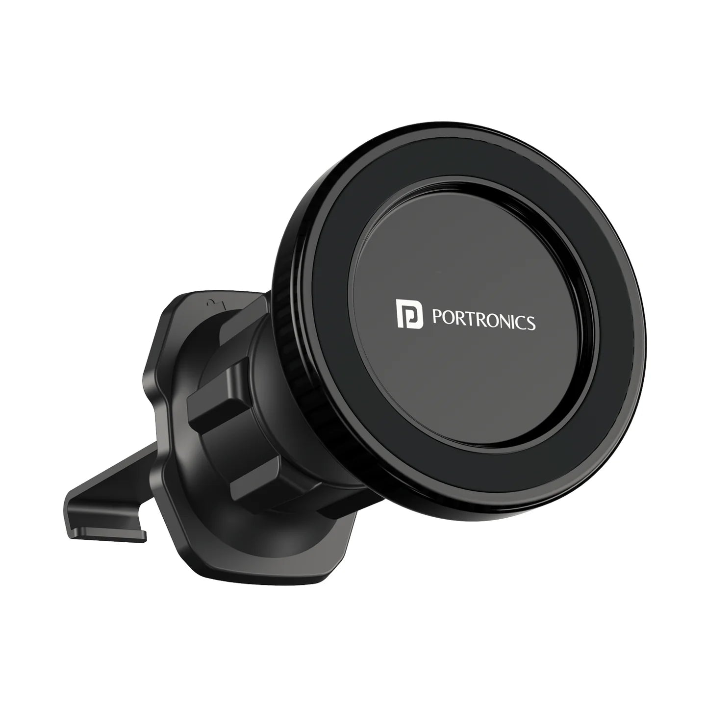 PORTRONICS Mogun 4 Magnetic Mobile Holder | AC Vent Mount | For MagSafe Phones | Magnetic Grip | Durable Build