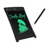 PORTRONICS Ruffpad 8.5 " Re-Writable LCD PAD | Green Colour LCD | One-Press Erase | 8.5 Inches Screen | Erase Lock Switch - Black | Buy Online at Shwetha Computers