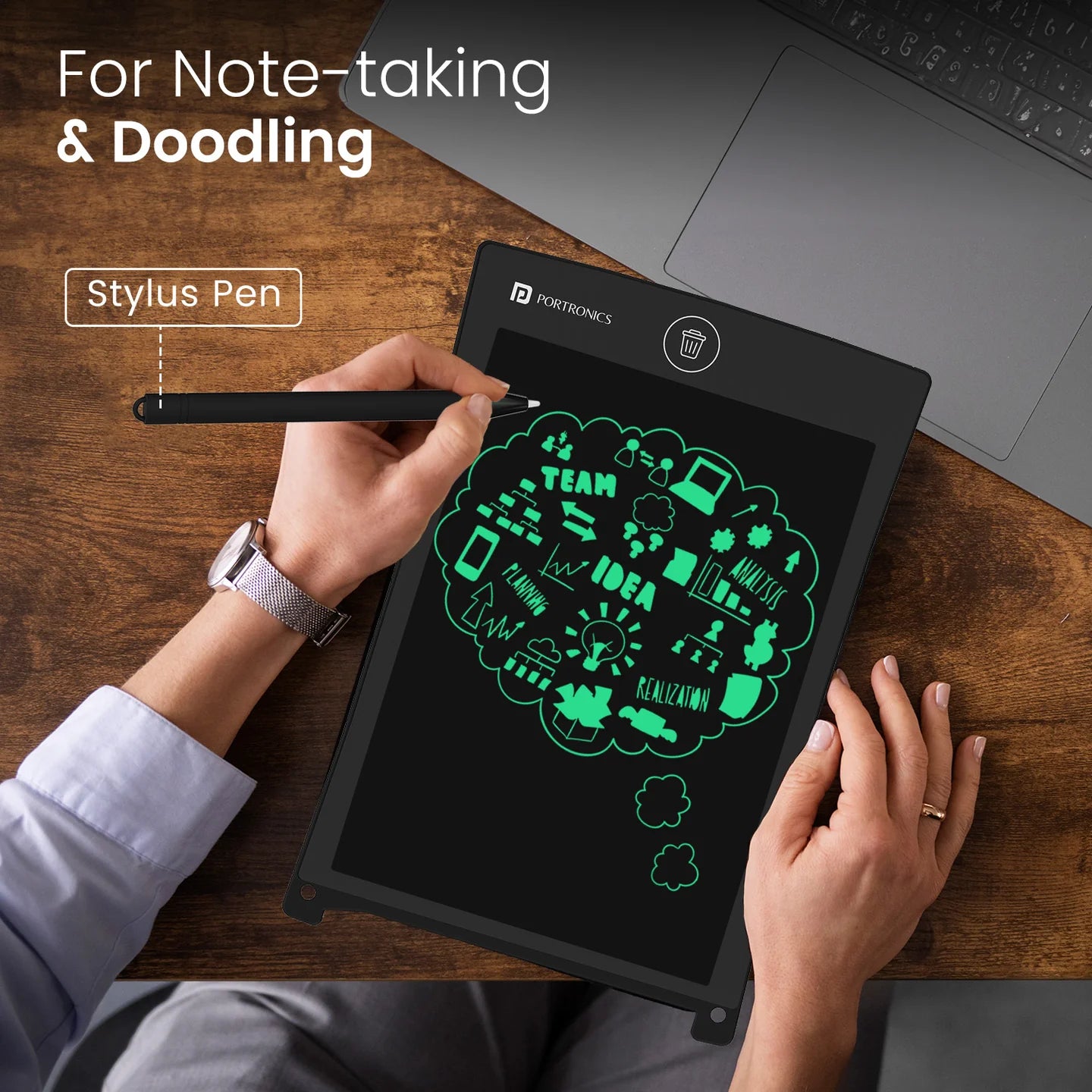 PORTRONICS Ruffpad 8.5 