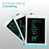 PORTRONICS Ruffpad 8.5 " Re-Writable LCD PAD | Green Colour LCD | One-Press Erase | 8.5 Inches Screen | Erase Lock Switch - | Buy Online at Shwetha Computers