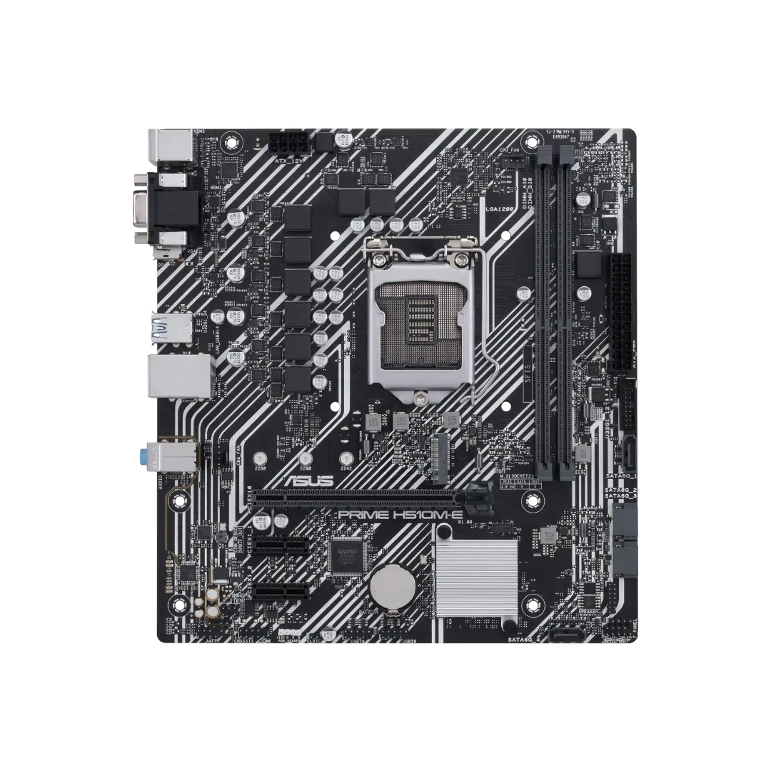 ASUS 510 ME Motherboard - DDR4, Micro ATX, Essential Performance