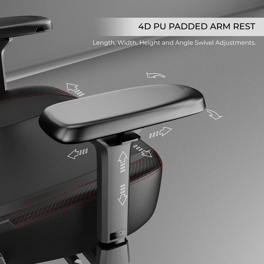 CYBEART The Batman Gaming Office Chair - DC Comics 4D Armrest Inbuilt Lumbar Support Supreme PU Leather, Ergonomic, Recline & Tilt