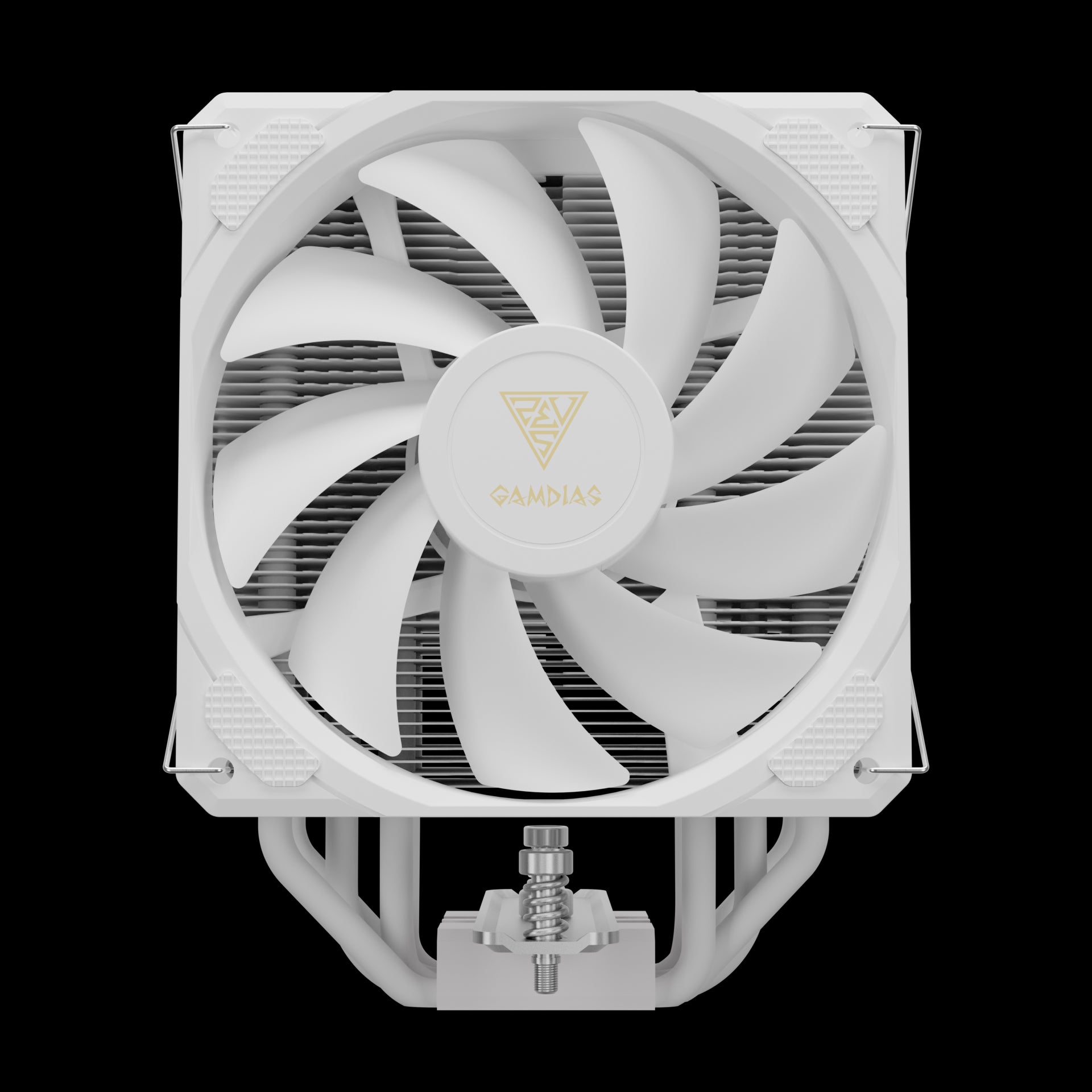 GAMDIAS BOREAS M2-510 WH White 120mm CPU Air Cooler with 5 Copper Heat Pipes