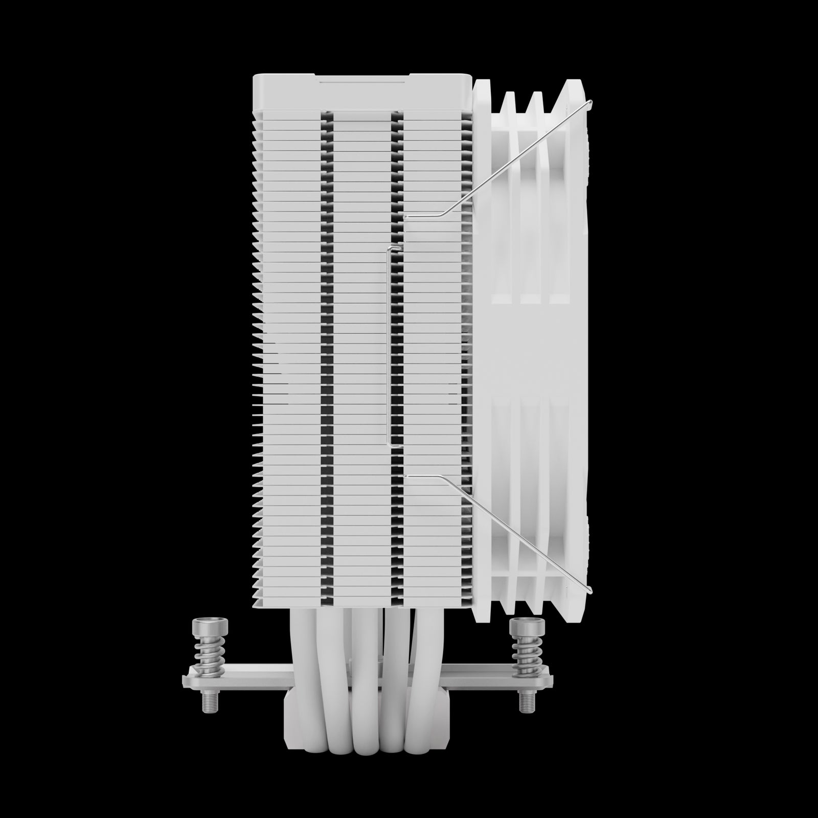 GAMDIAS BOREAS M2-510 WH White 120mm CPU Air Cooler with 5 Copper Heat Pipes