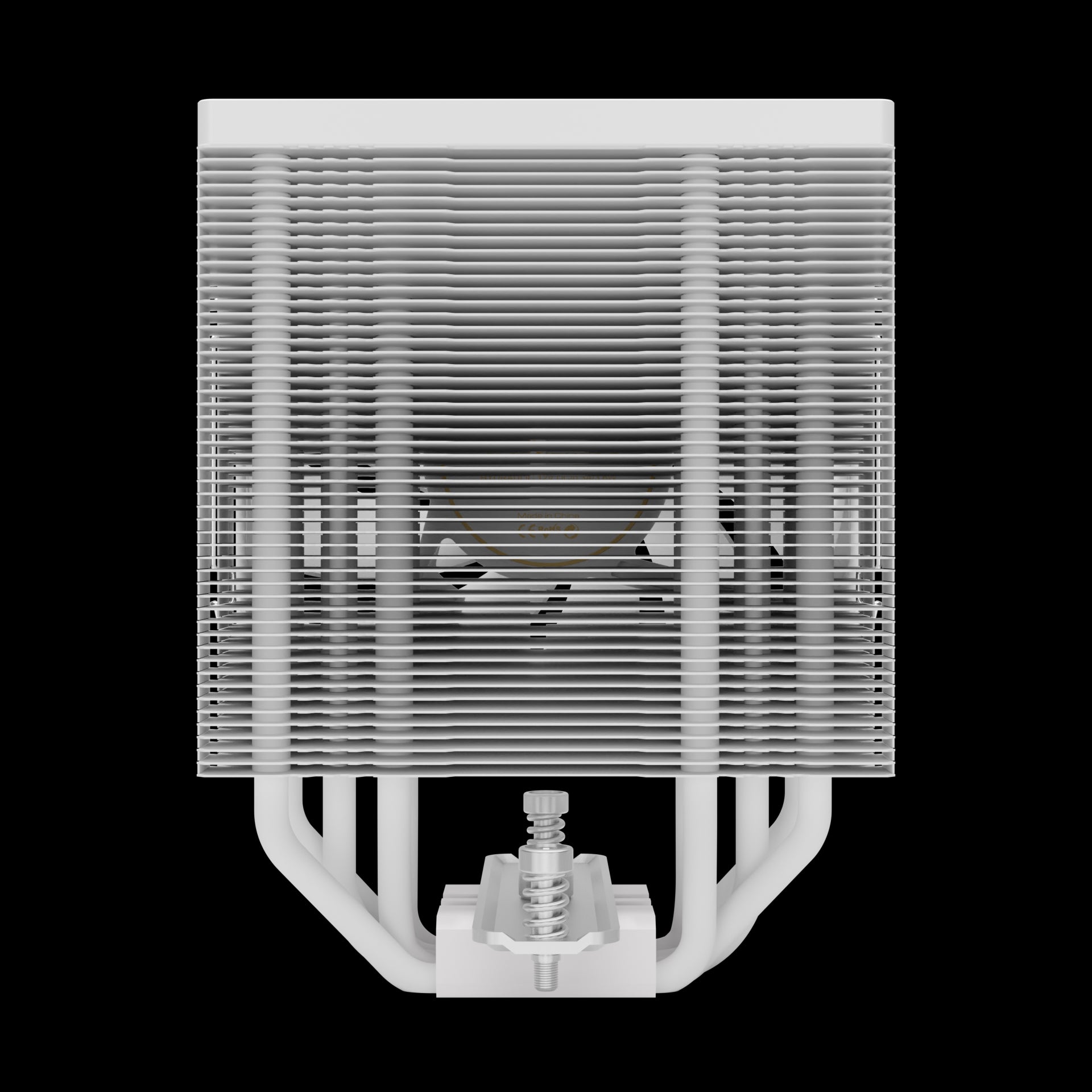 GAMDIAS BOREAS M2-510 WH White 120mm CPU Air Cooler with 5 Copper Heat Pipes
