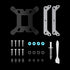 GAMDIAS BOREAS M2-510 WH White 120mm CPU Air Cooler with 5 Copper Heat Pipes
